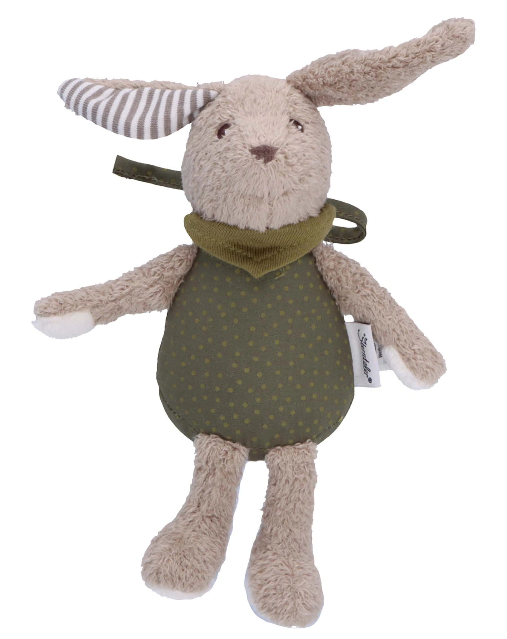 Spieluhr HAPPY HASE  (18cm) in braun