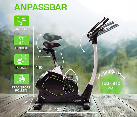 Christopeit-Sport-Eco-Heimtrainer-Ergometer »EMT 2400«