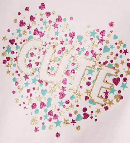 Name It Bluse - NmfViolet - Festival Bloom/Cute Heart