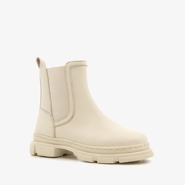 Groot leren meisjes chelsea boots