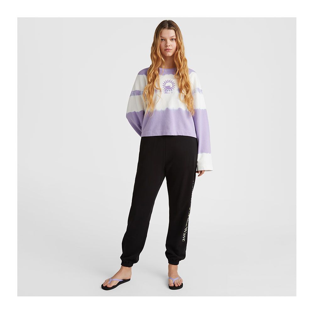 O'Neill WOMEN OF THE WAVE CREW - Sweat Femme purple tie dye