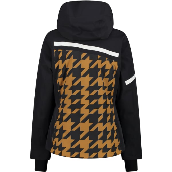 Veste de ski CMP WOMAN JACKET ZIP HOOD AVENA NERO