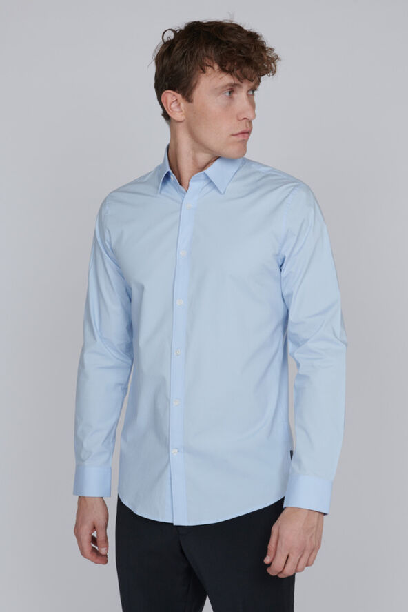 Matinique Robo N New Stretch Poplin Skjorte Blå