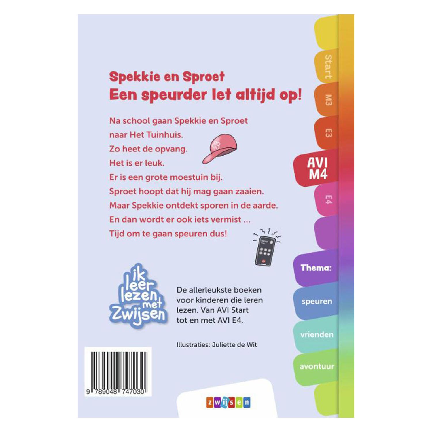 Ik leer lezen Spekkie en Sproet, Een speurder let altijd op! (AVI-M4)