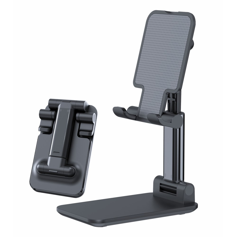 (16cm) Universal Desktop Halterung für Handy / Smartphone (7 cm) - Schwarz