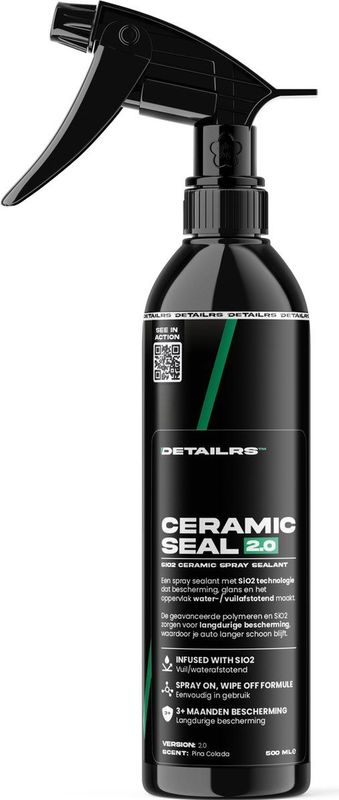 Detailrs - Ceramic Seal 2.0 - Auto Coating - 500ml - Waterafstotend