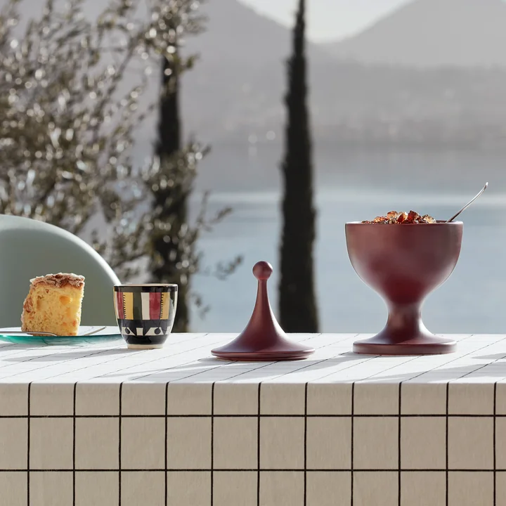 Vitra - Ceramic Containers No.3, dark aubergine