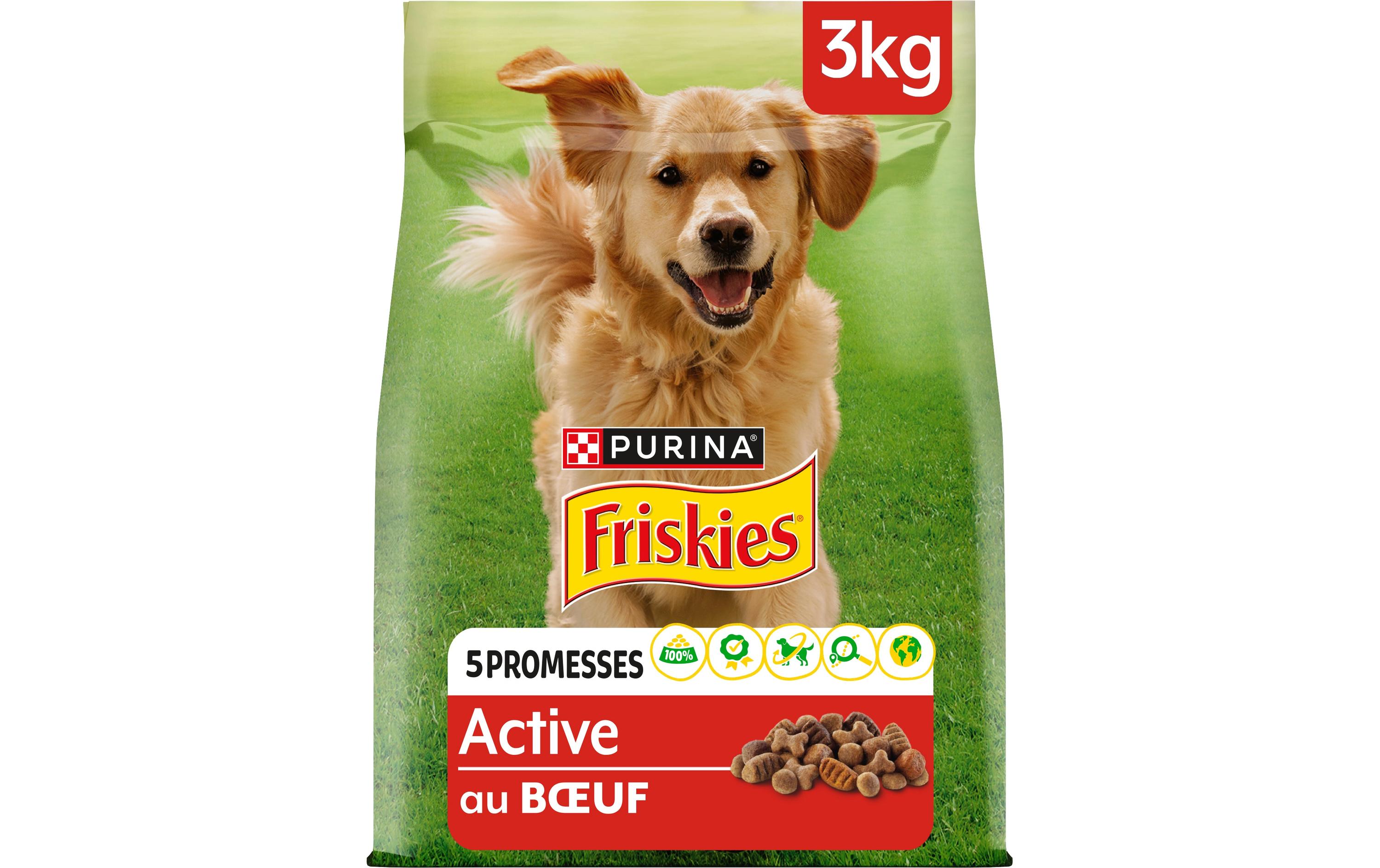 Trockenfutter Active Hund mit Rind 3 kgAlleinfutter für Hunde