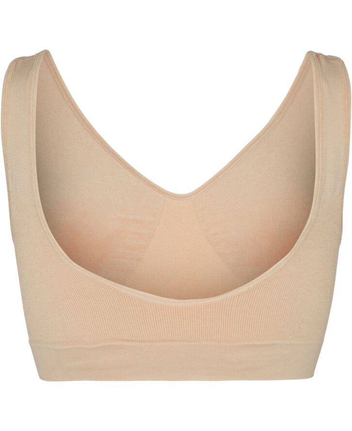 Magasin du Nord Collection Mellanie 2 S Seamless Bra Top Hazelnut