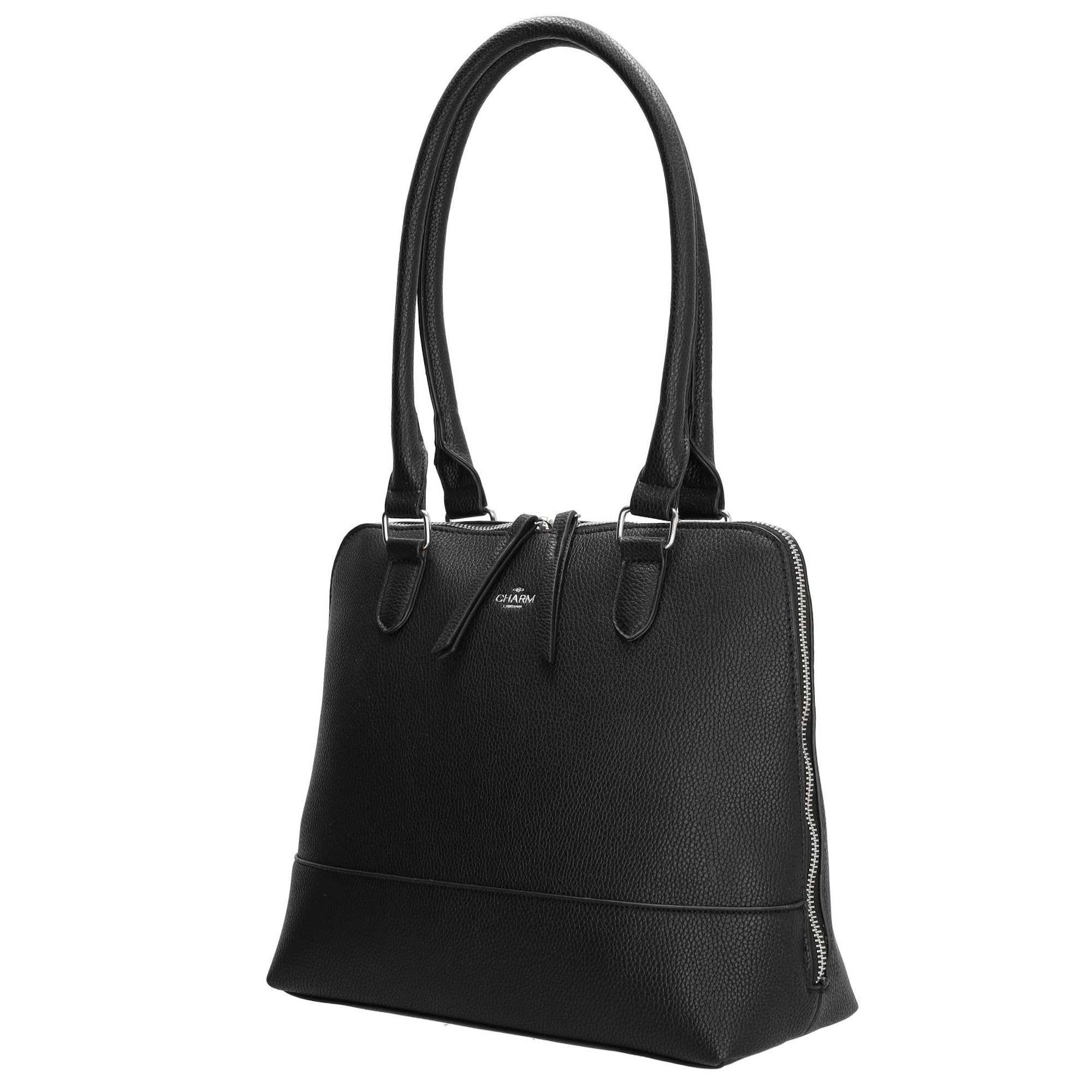 Charm London Stratford Shopper Zwart
