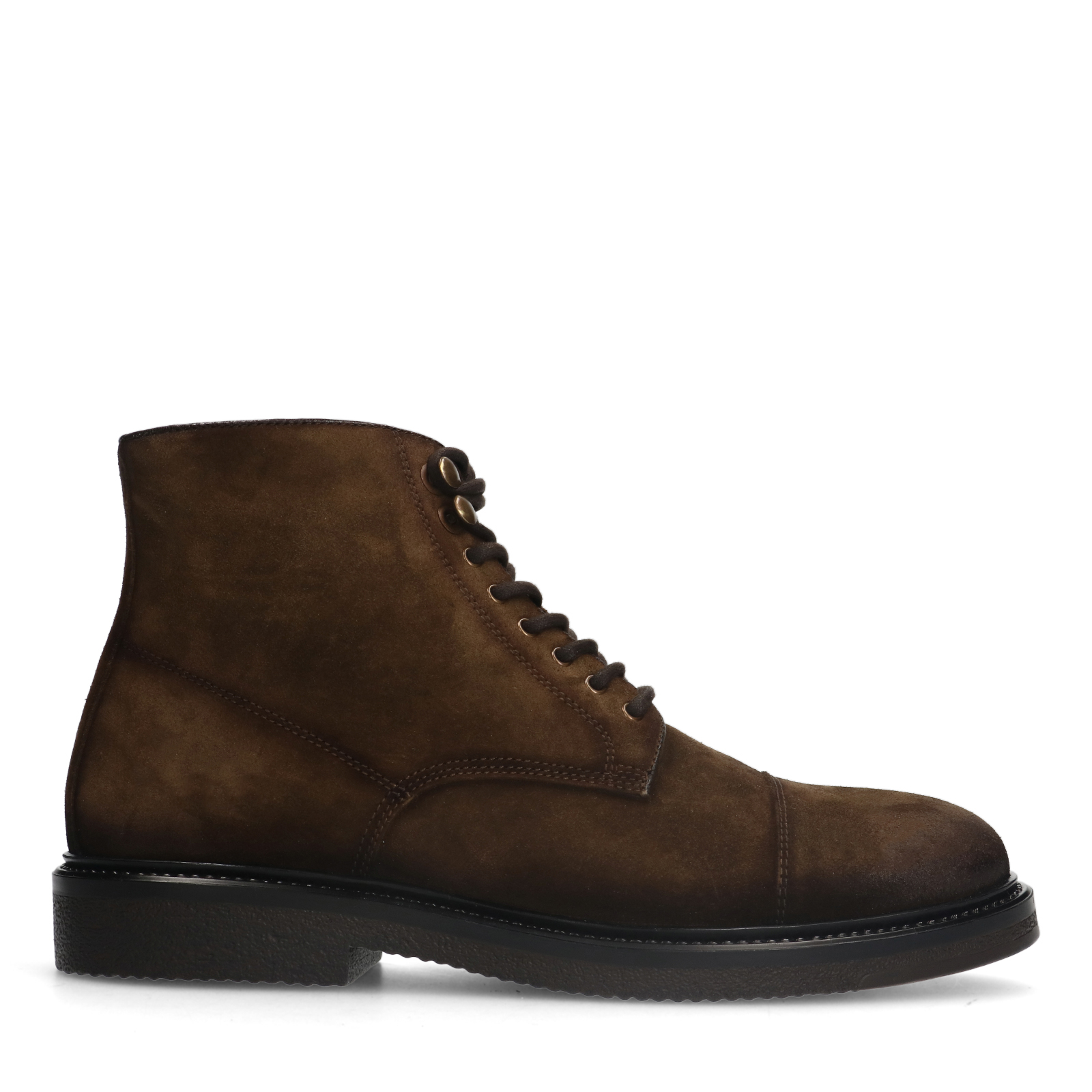 Bruine suède veterboots