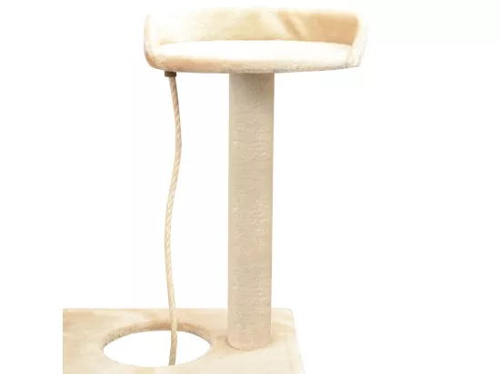 Arbre à chat avec griffoirs en sisal 150 cm Beige