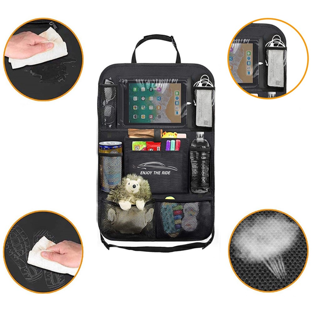 (65x45cm) Auto Sitz Aufbewahrungs Hänge Beutel Organizer Rücksitz Tasche Rücklehnen Schutz - Enjoy the Ride