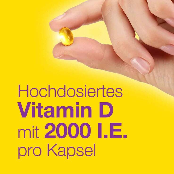 Vigantolvit 2000 I.E. Vitamin D3 Weichkapseln, 120 St