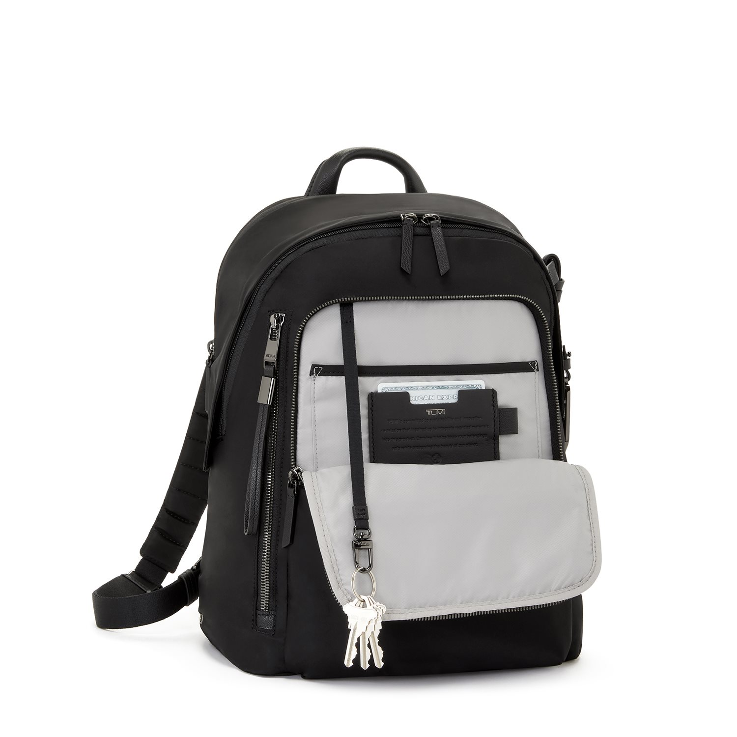 Tumi Voyageur Halsey Backpack black/gunmetal