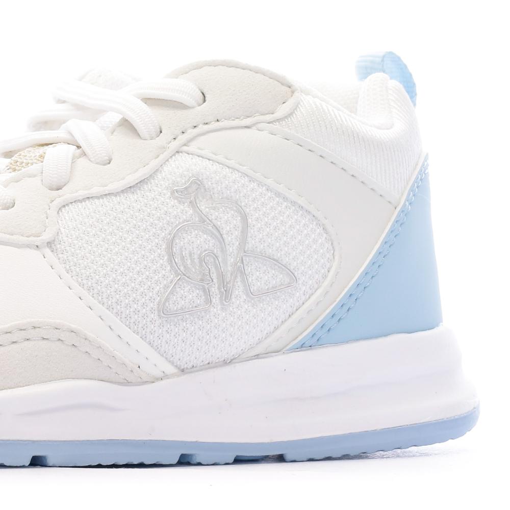 Le Coq Sportif Baskets Blanches Garçon Le Coq Sportif Lcs R500 Inf Iridescent Optical