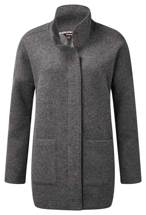 Lhamu Button Coat Women damejakke