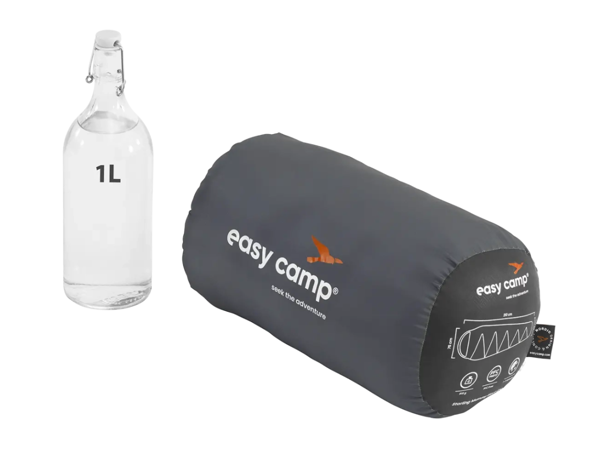 Easy Camp Starling Mummy slaapzak - Black