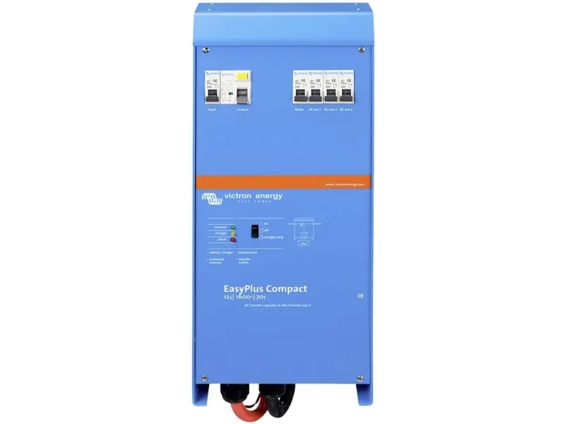 Victron Energy EasySolar 12/1600/70-16 230V MPPT 100/50 Solcelle-opladningsregulator MPPT 12 V 70 A