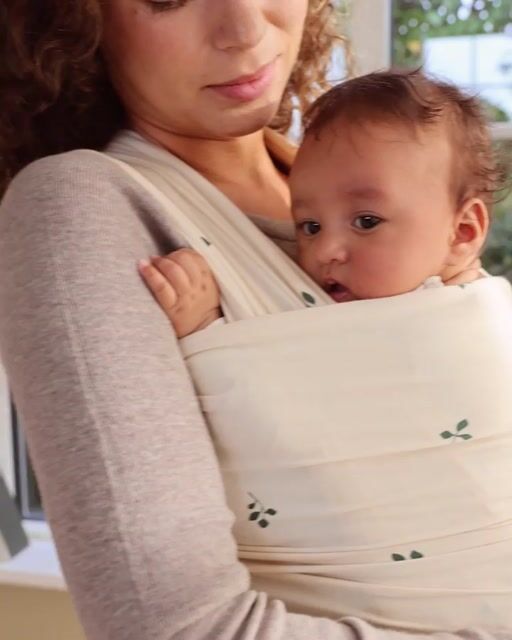 Bæresjal Nyfødt – Økologisk | Baby Wrap