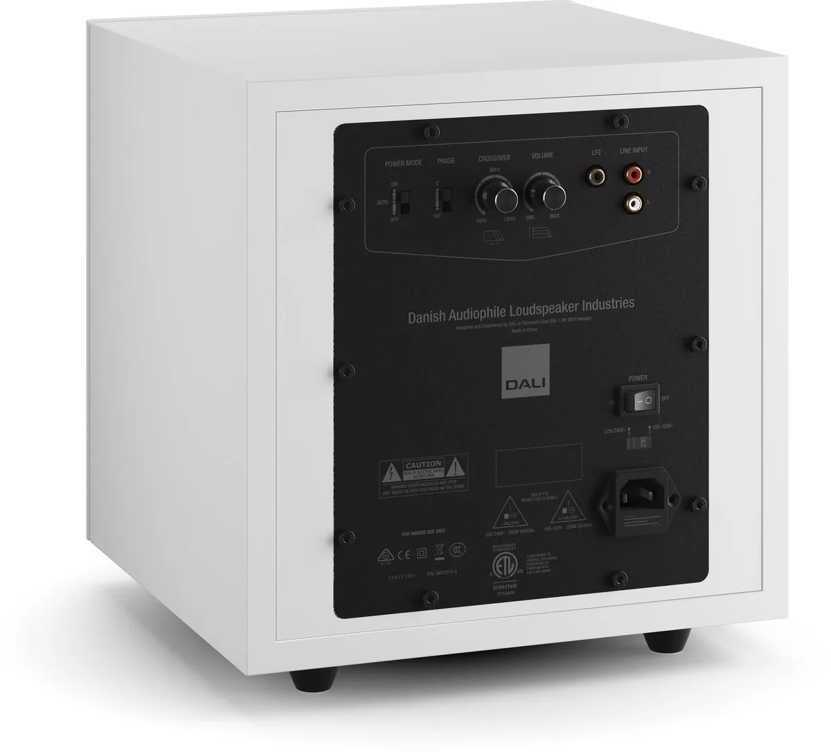 Dali Sub E-9 F Blanc satin Caissons de basses