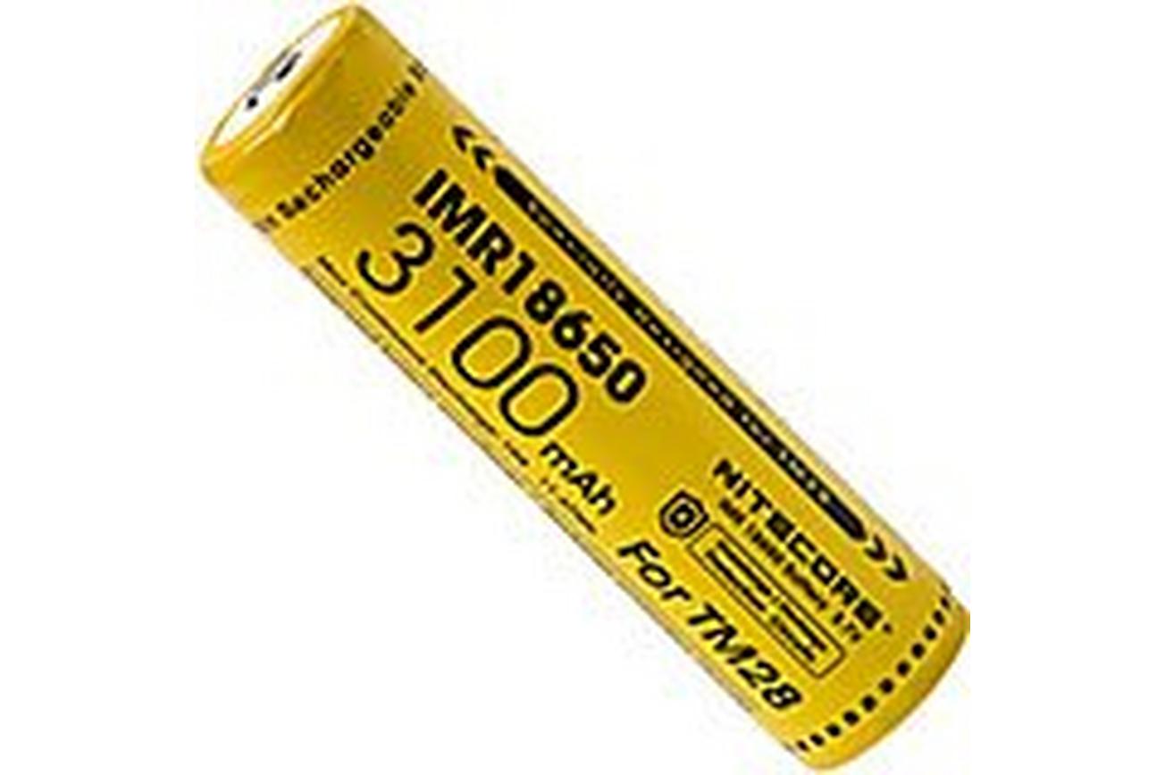 Nitecore IMR18650-accu voor de Nitecore TM28 (10A) 3100mAh