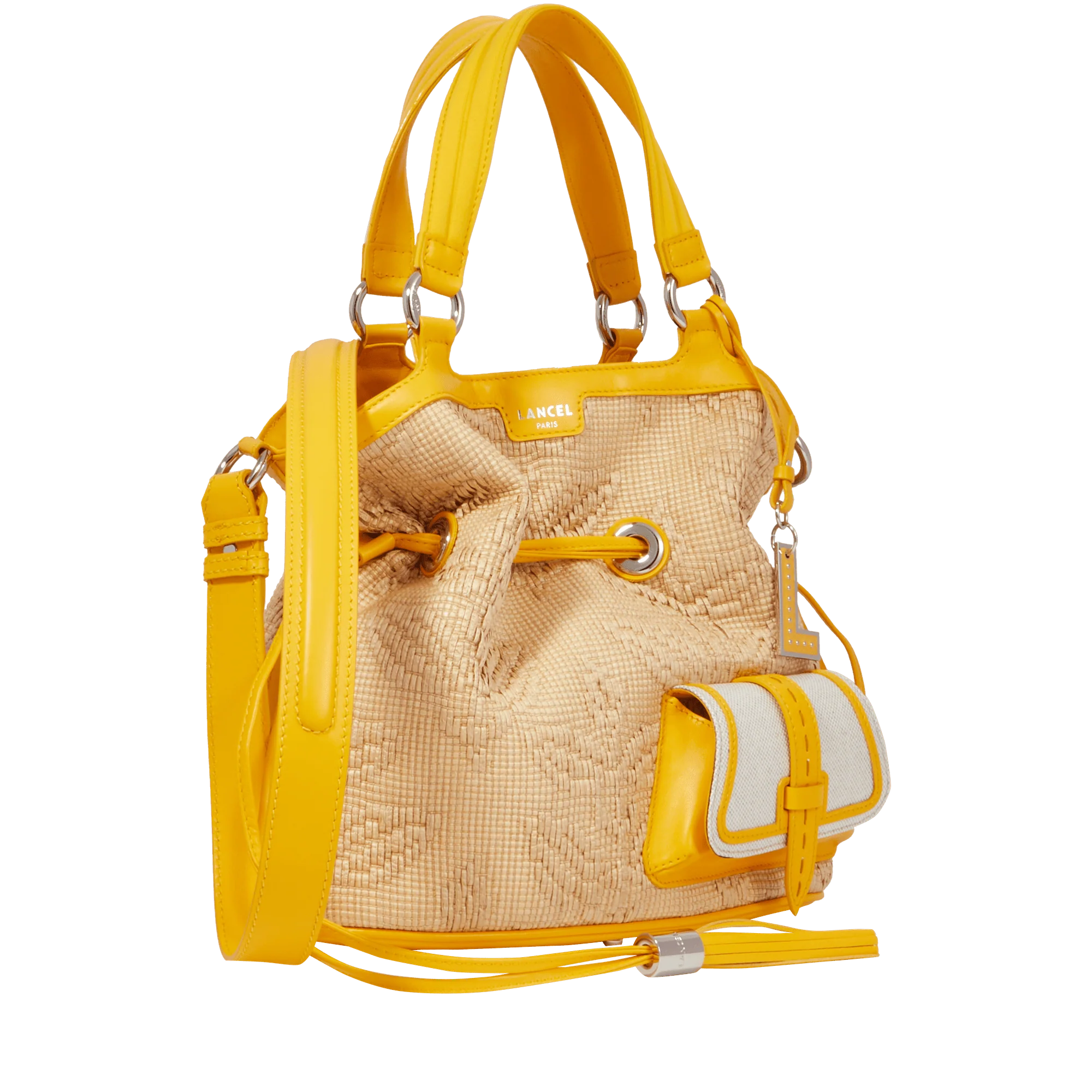 M bucket bag Premier Flirt de Lancel-Naturel/Mangue