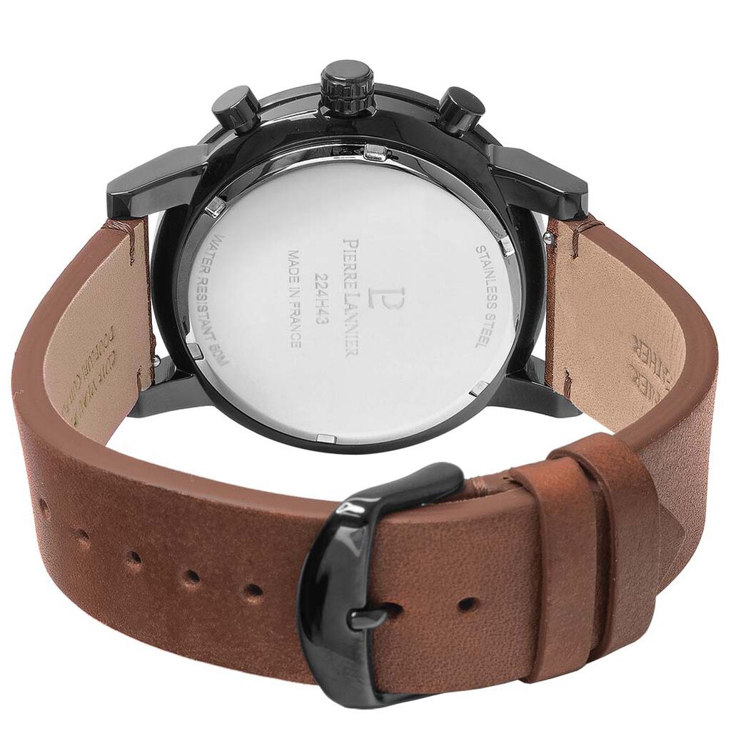 Montre Pierre Lannier Criterium Noir
