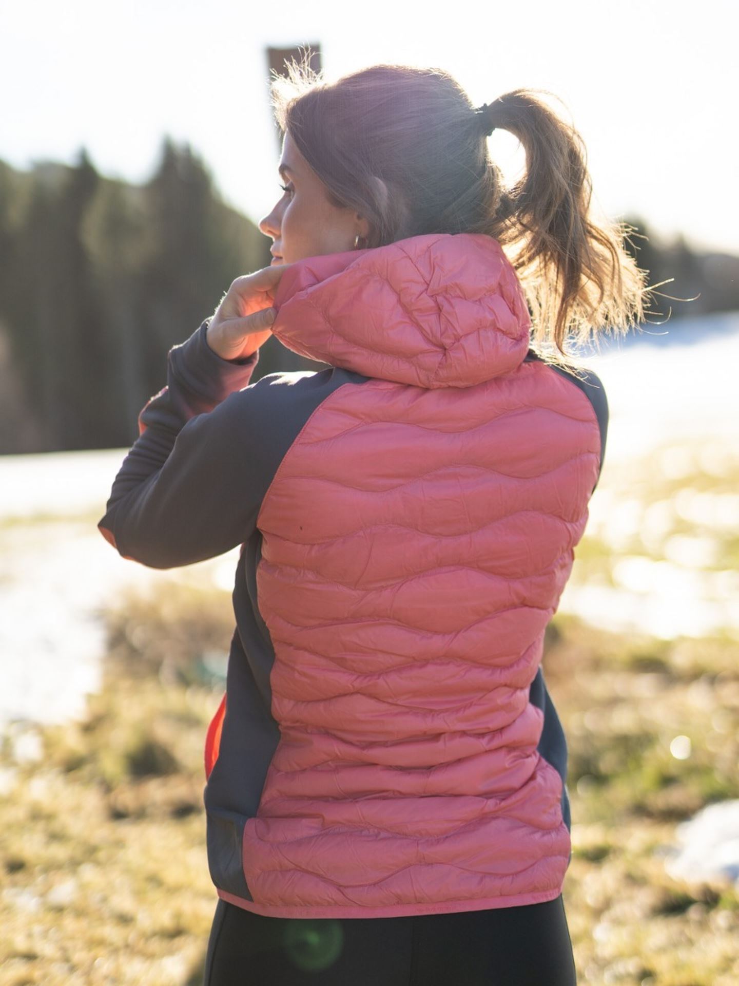 Helium Hybrid Hood Jacket