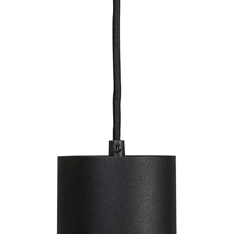 Smart hanglamp zwart incl. WiFi GU10 - Tubo