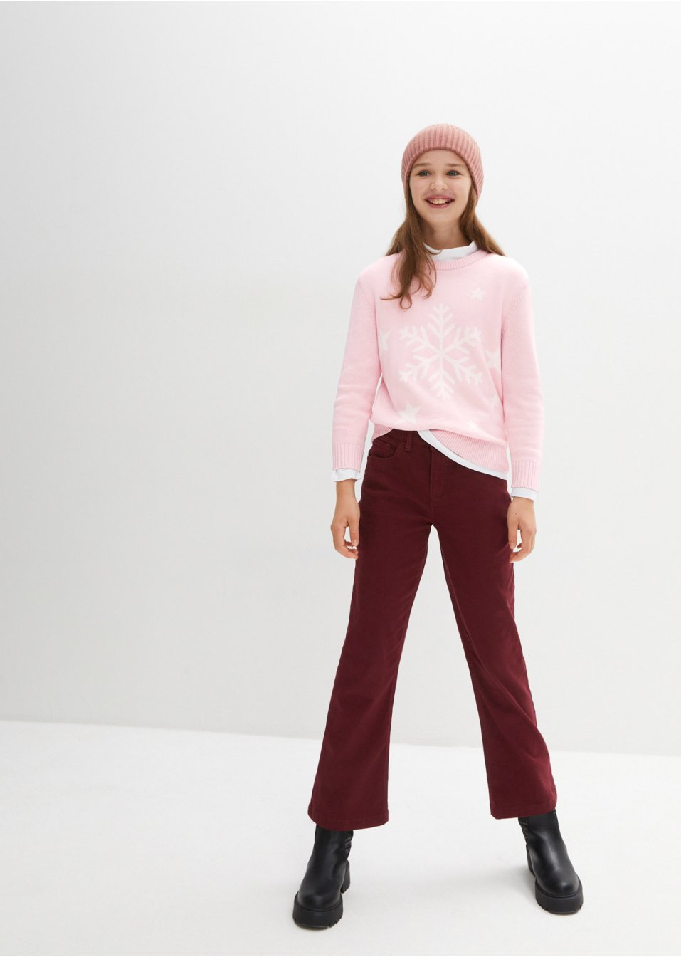 Pull en maille fille