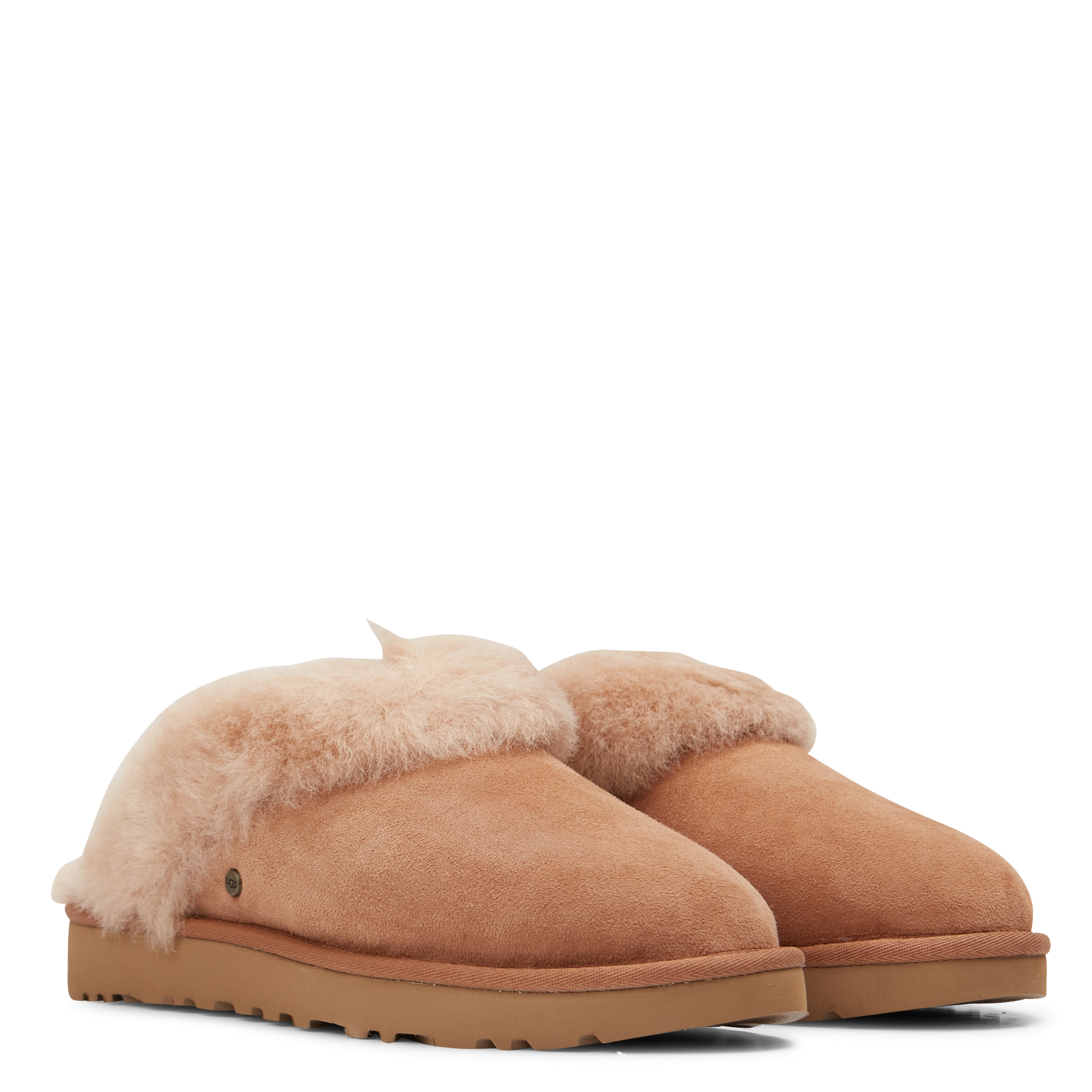 CLASSIC SLIPPER II - Chaussons en cuir mélangé | Marron