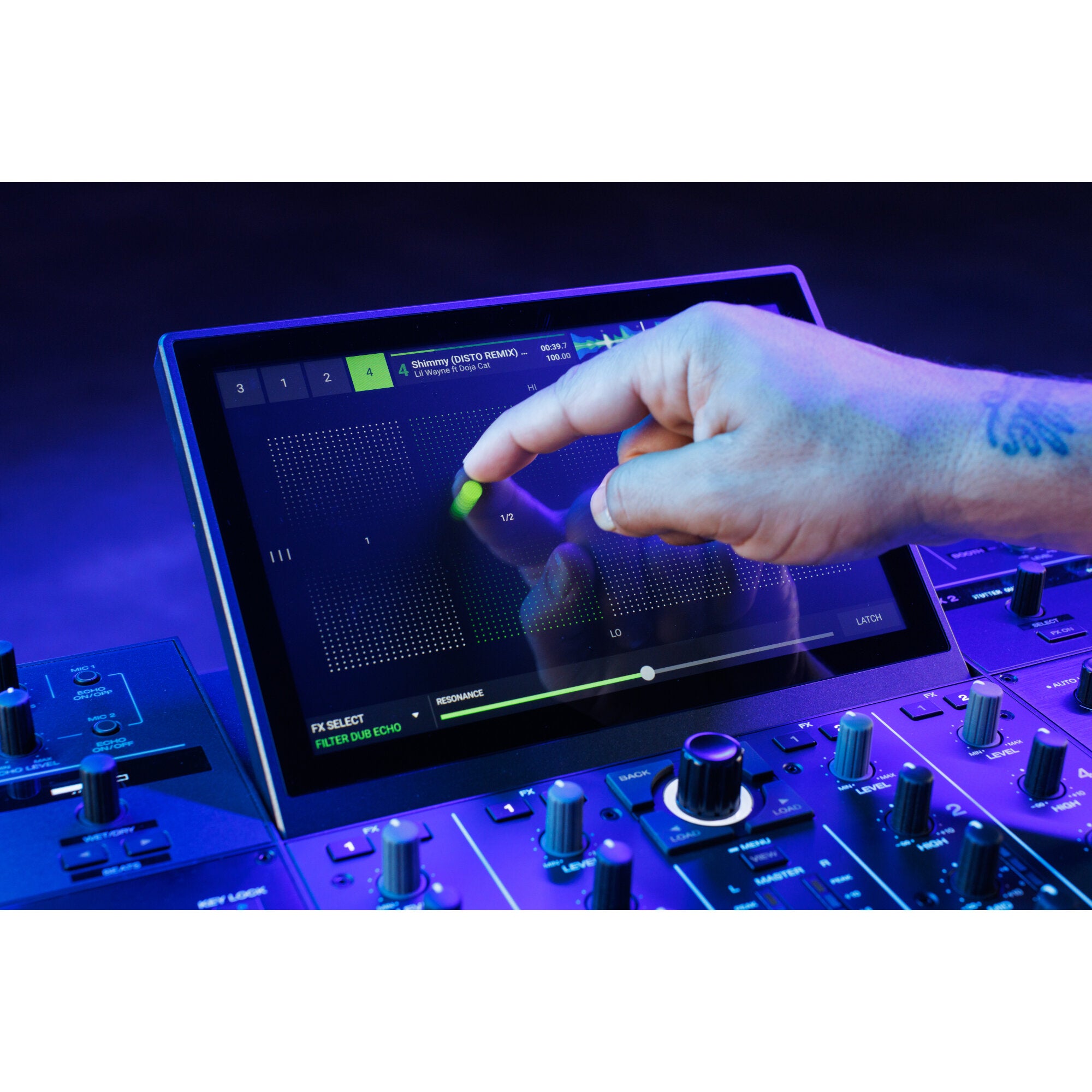 Denon DJ Prime 4+ 4-deck standalone DJ-controller