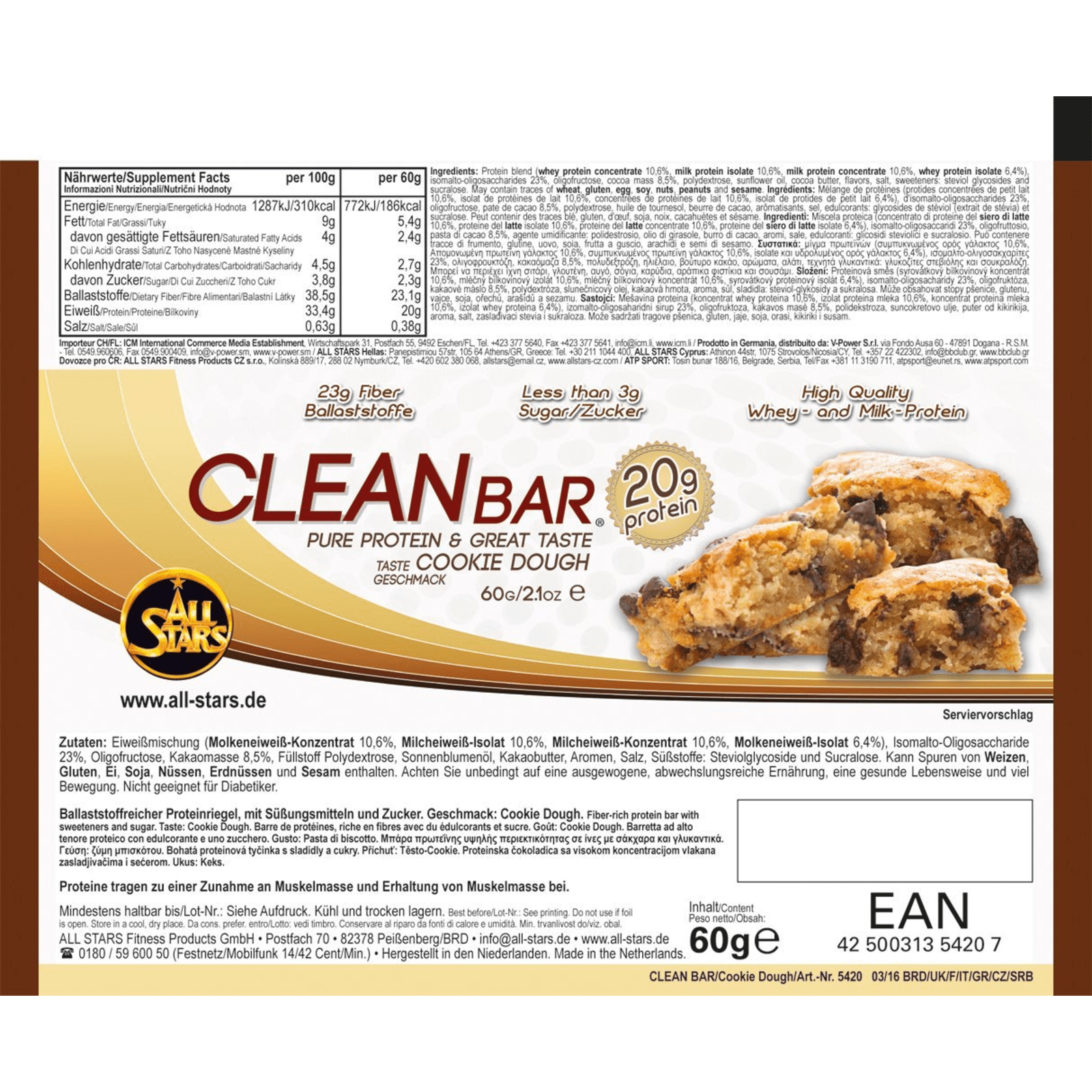 Clean Bar (18x60g)