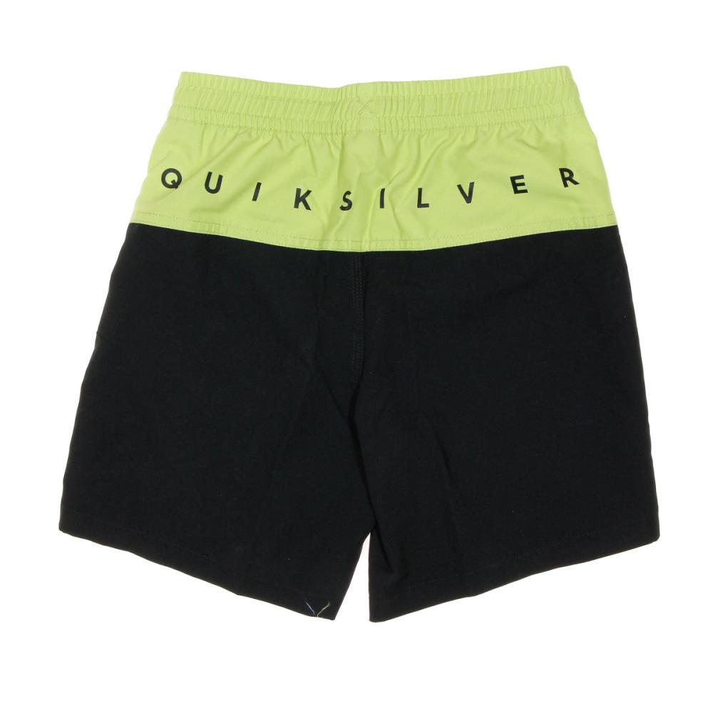 Quiksilver Short de bain Noir/Vert Garçon Quiksilver Corpo