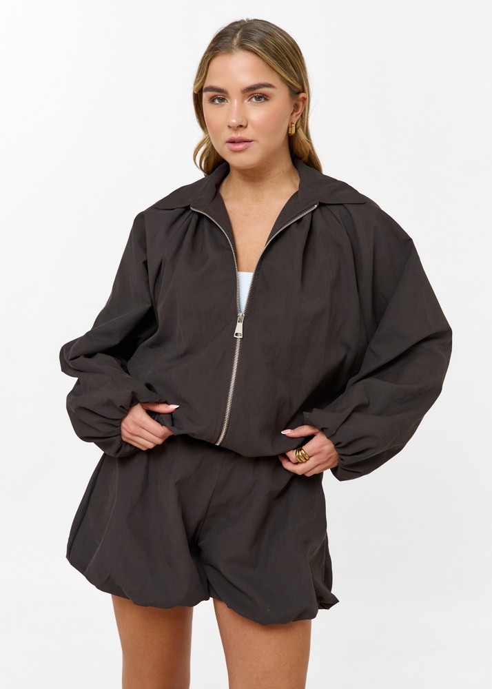 Bodine jacket choco bruin