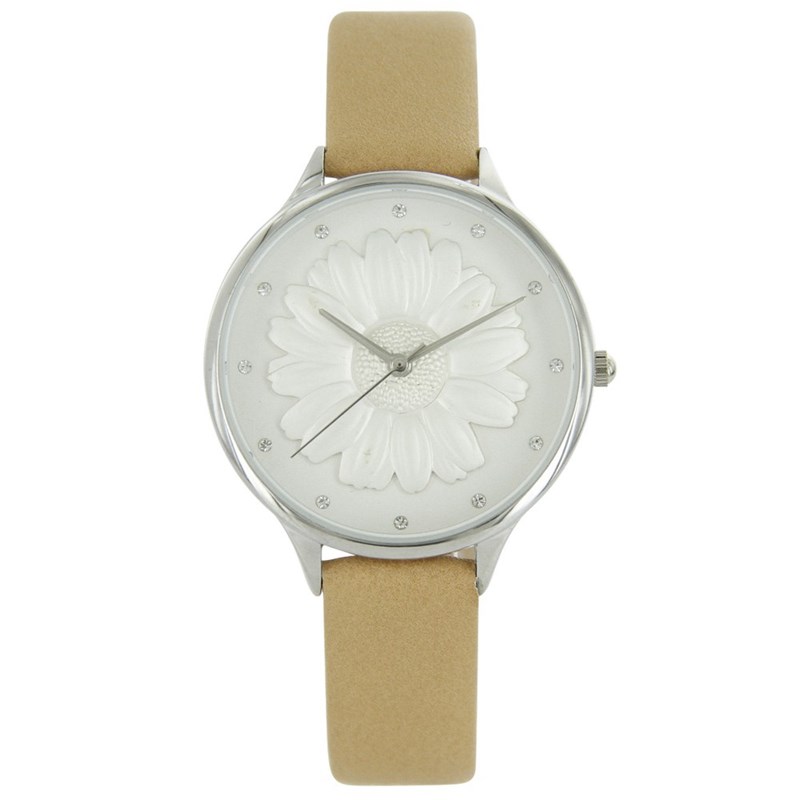 Montre Femme M. JOHN bracelet Cuir Marron