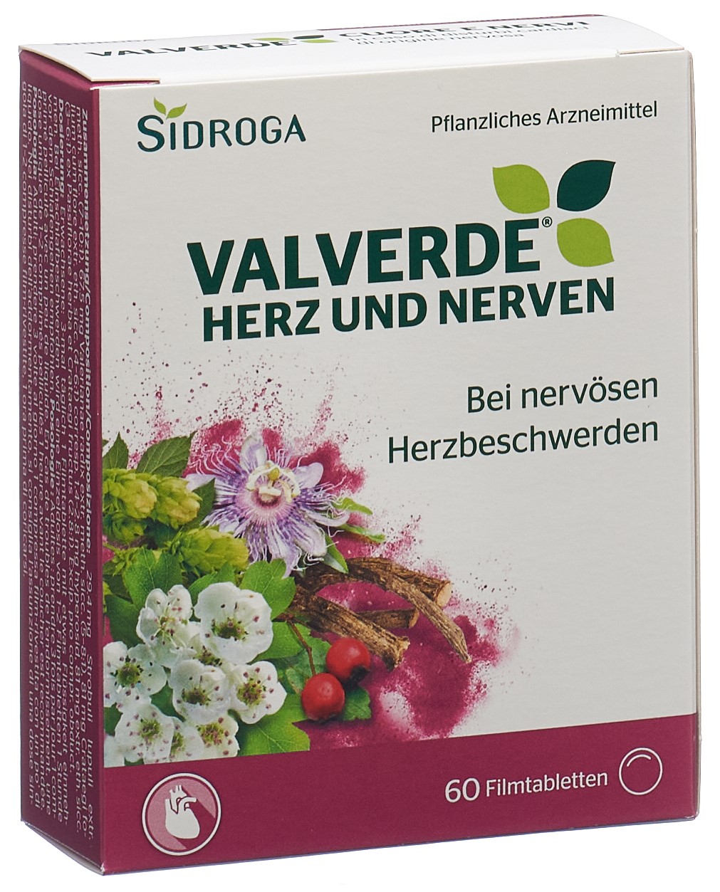 VALVERDE Herz und Nerven Filmtabl Blist 60 Stk