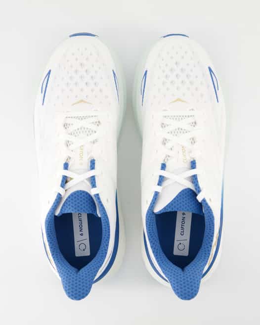 Hoka Clifton 9 Sportschuhe in Weiß