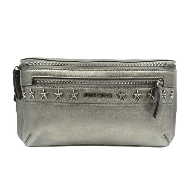 Jimmy Choo Vintage Jimmy Choo Shoulder Bag Grey