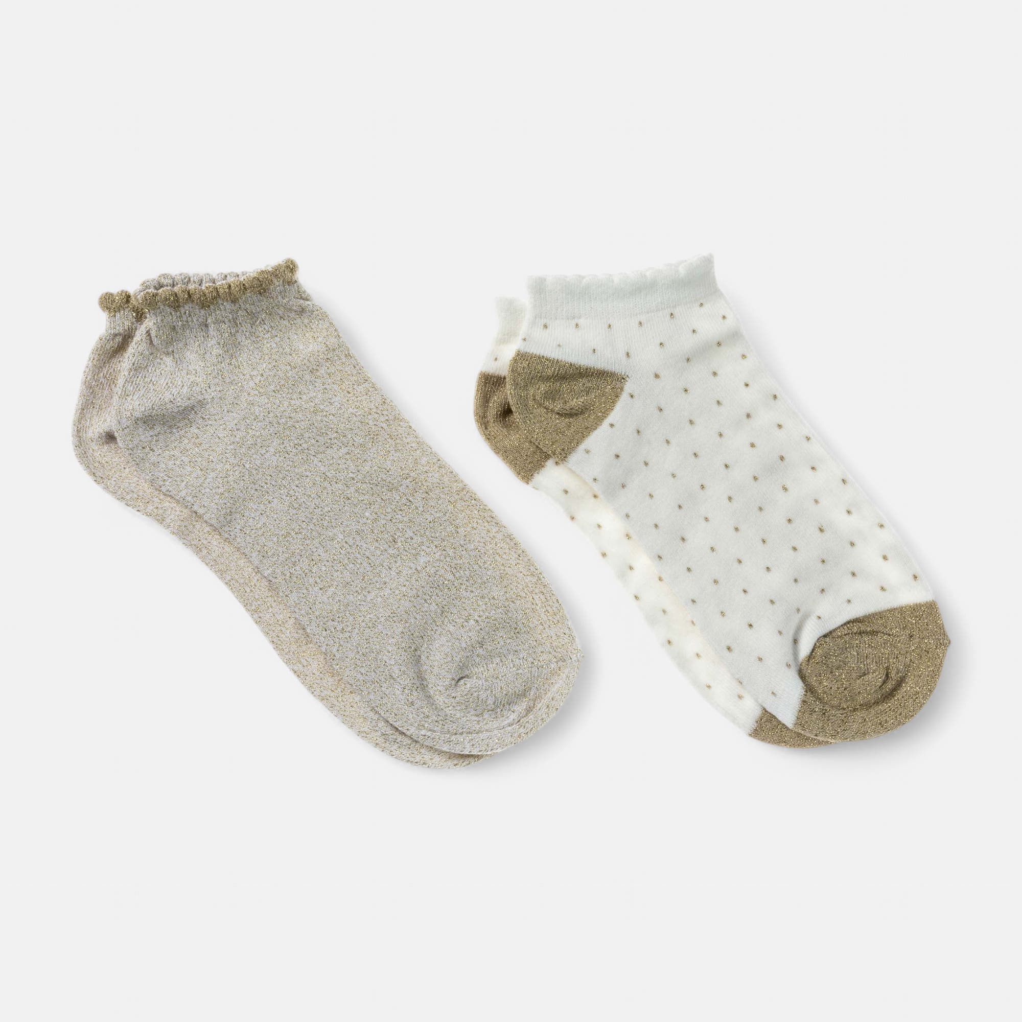 Chaussettes Femme or
