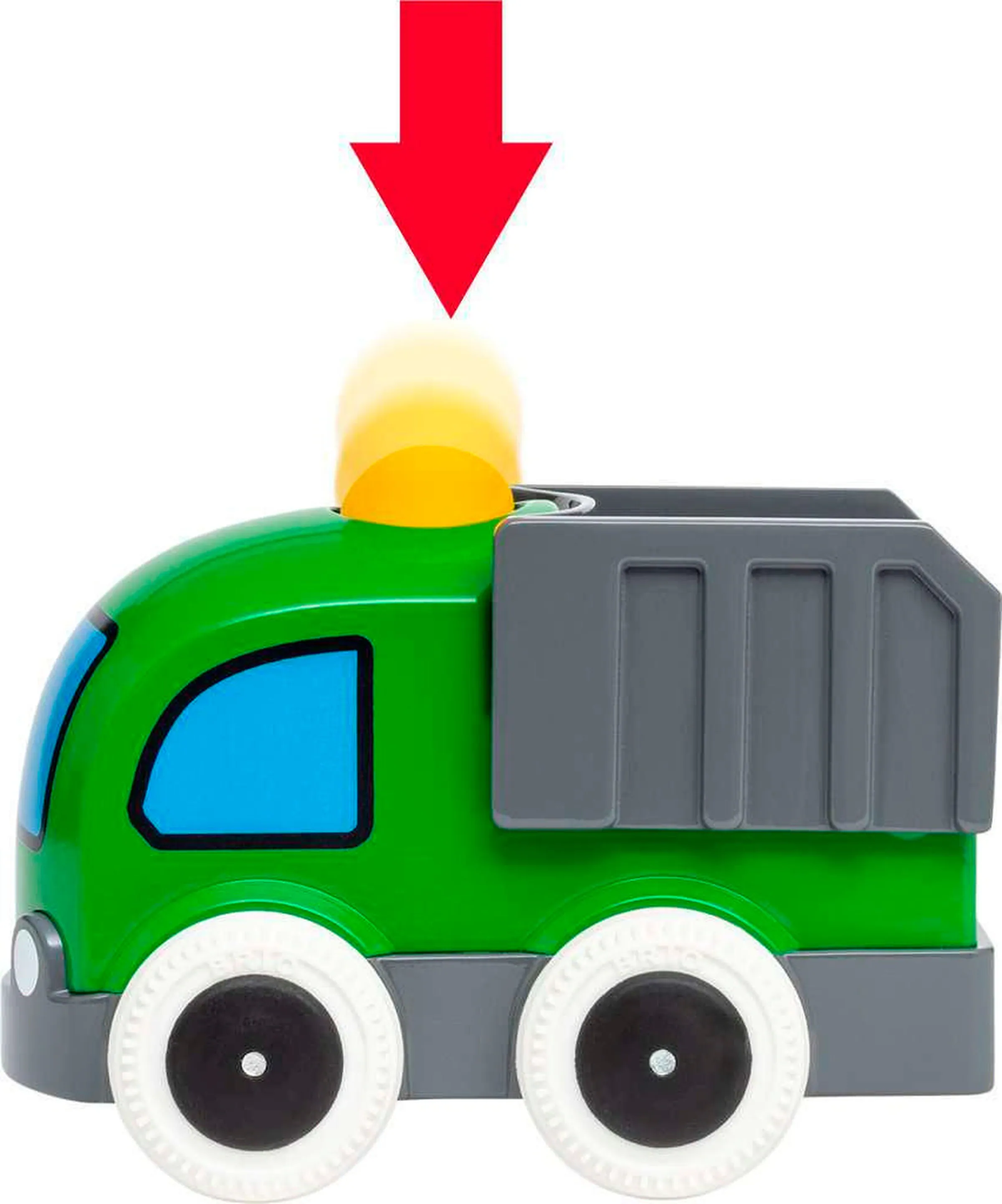 BRIO Push & Go LKW