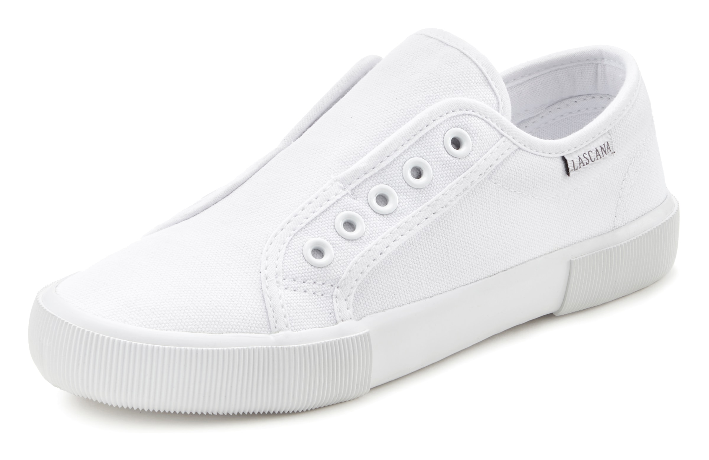 LASCANA Sneaker  Slipper, Halbschuh bequem zum Reinschlüpfen VEGAN