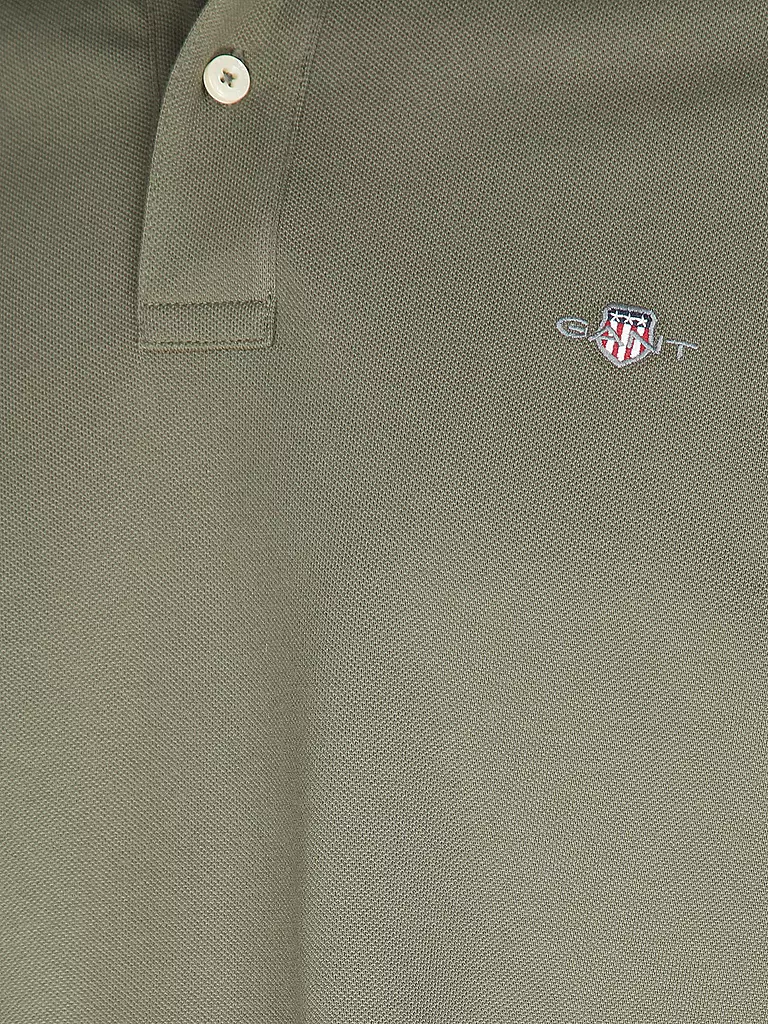 GANT Poloshirt Slim Fit olive