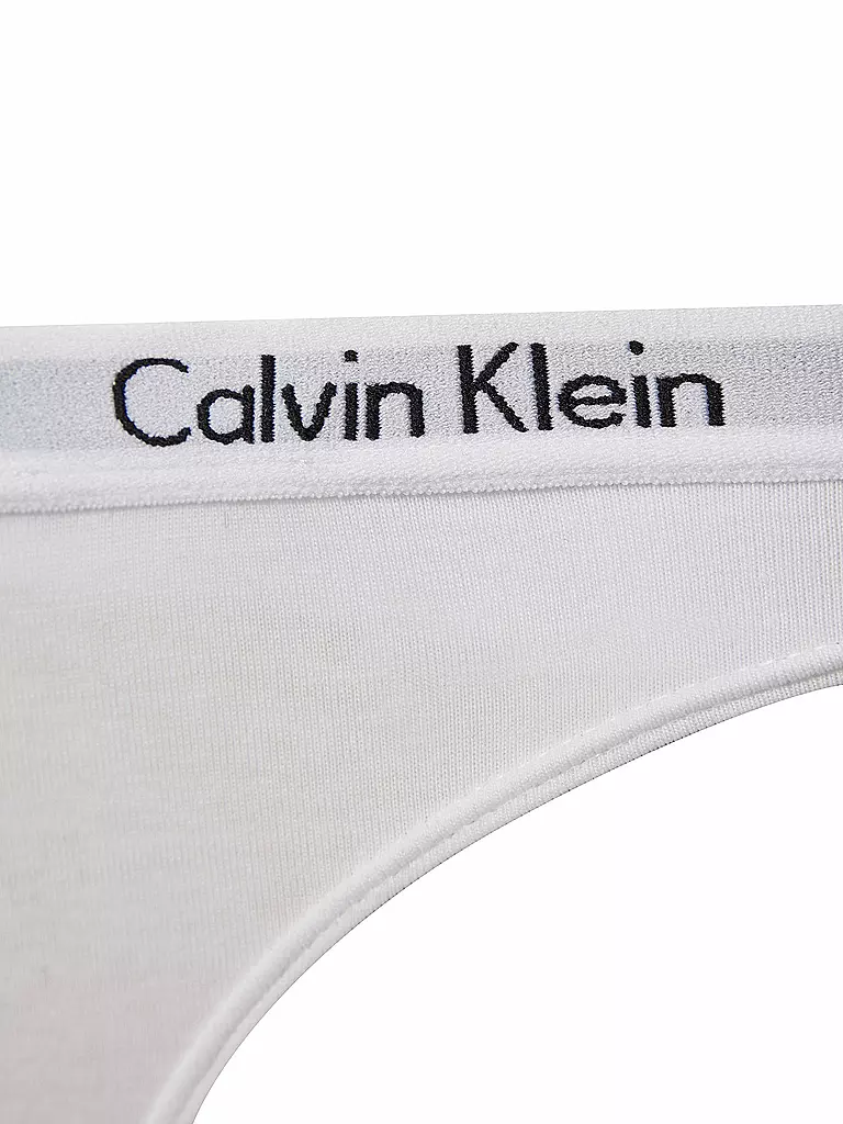 CALVIN KLEIN String 3-er Pkg. schwarz