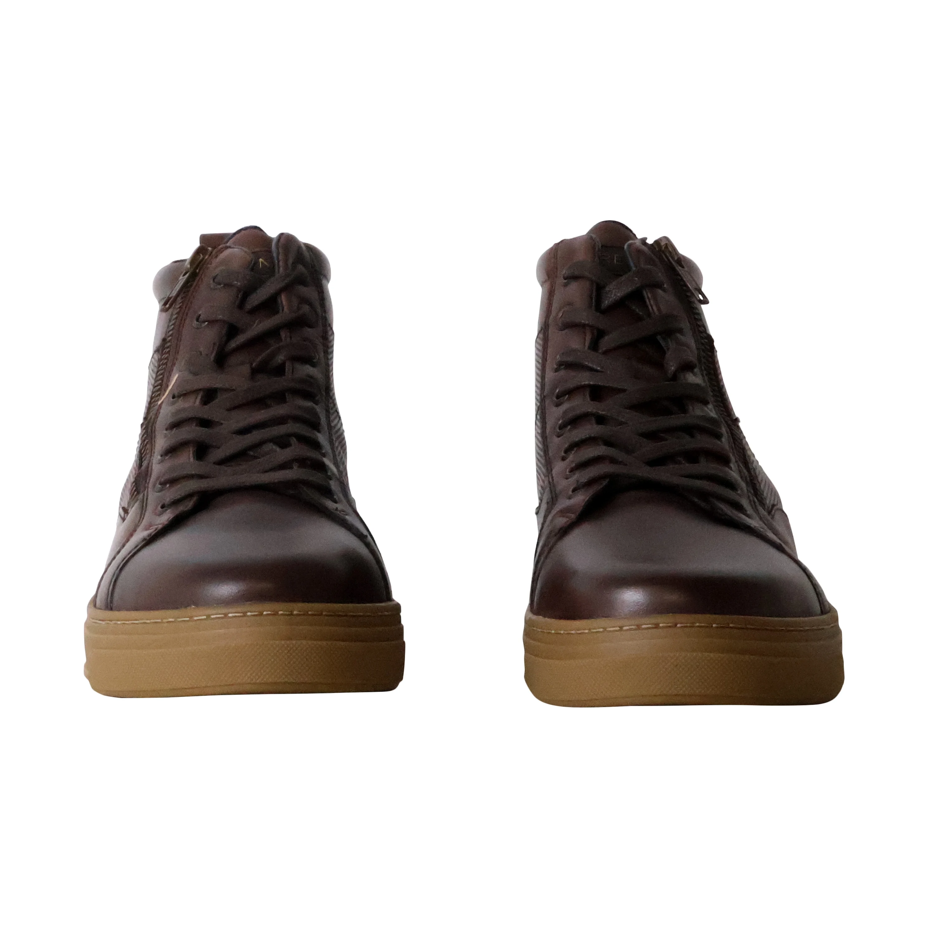 Basket montante cuirbillon | Marron