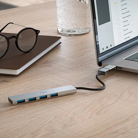 Hama usb hub x4 usb 3.2g 1,5gb