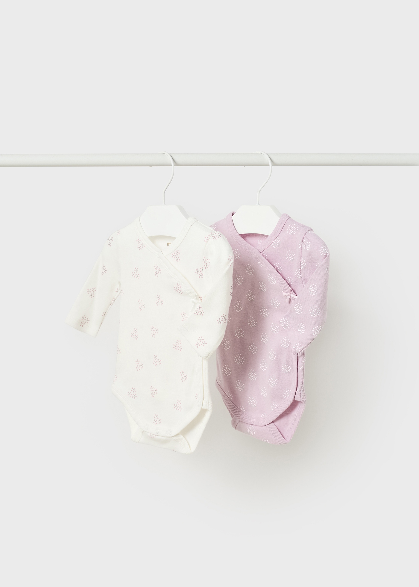 Conjunto de 2 bodies para recém-nascidos da Better Cotton
