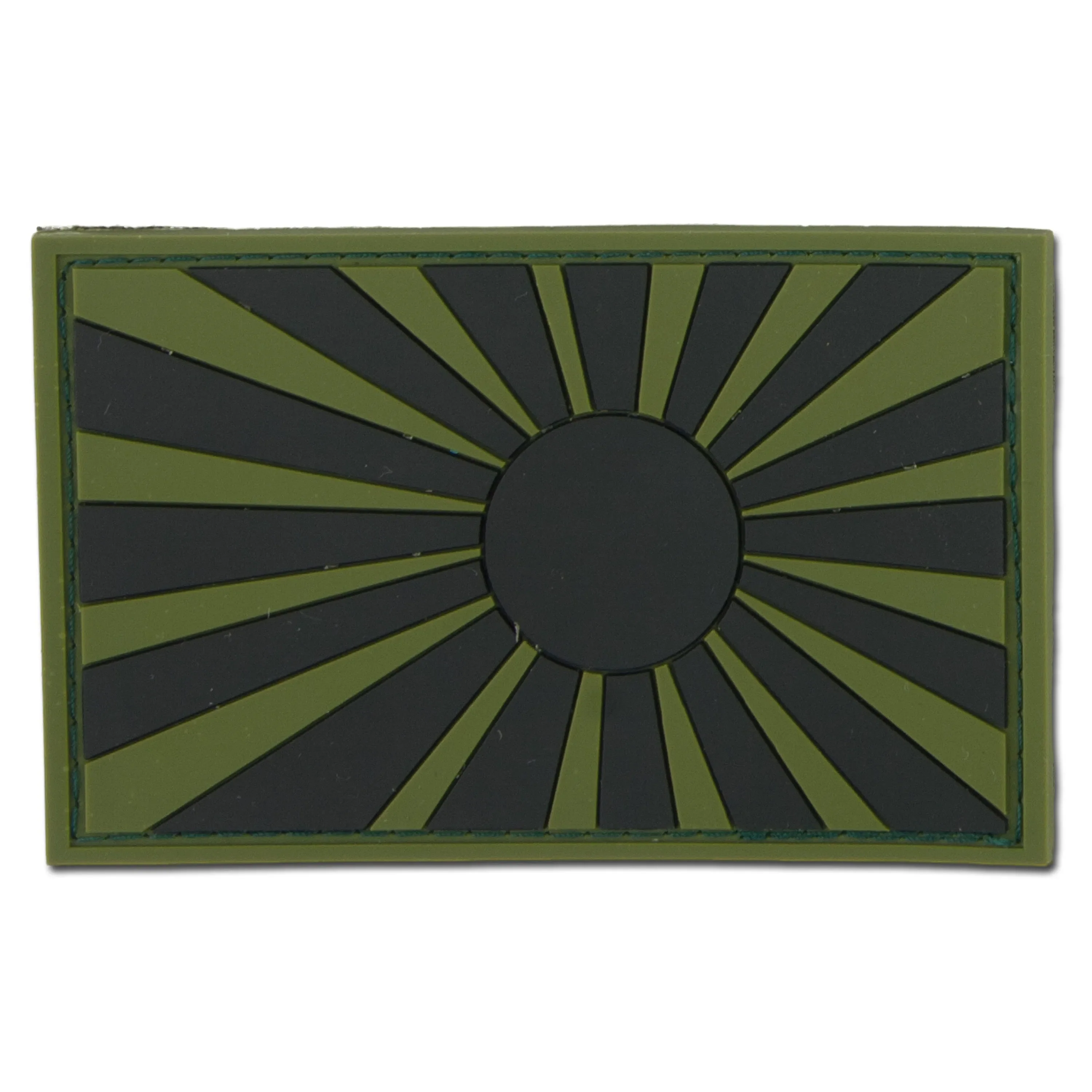 Fritzsch -  3D-Patch Kriegsflagge Japan oliv/schwarz