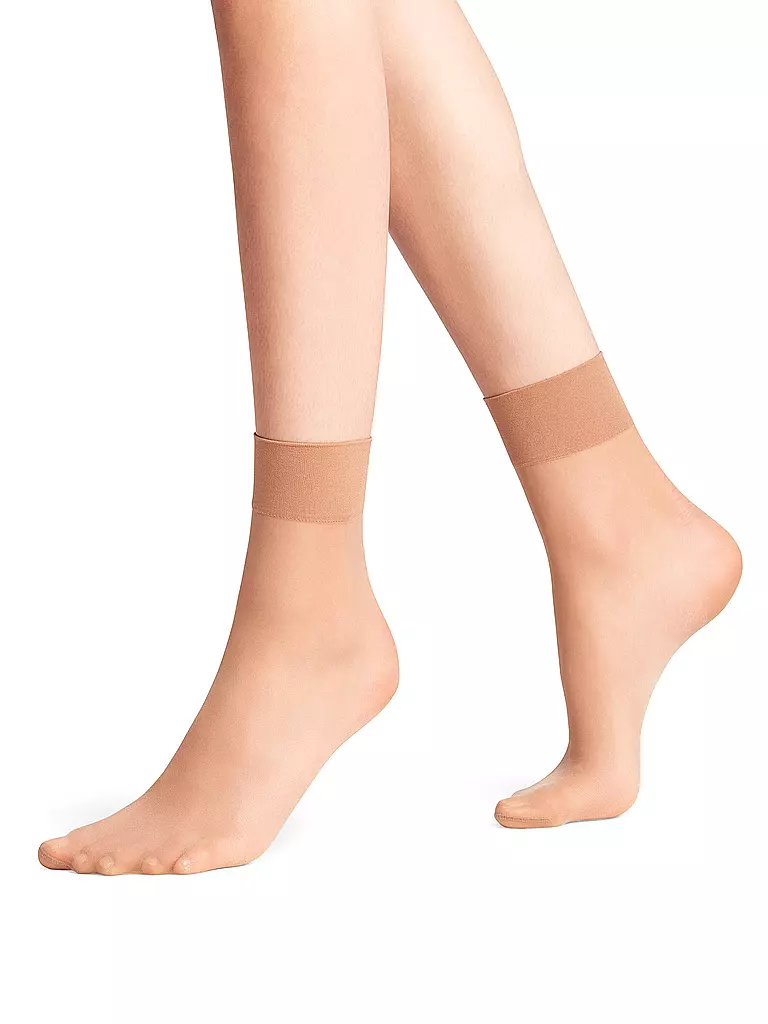 FALKE Söckchen PURE MATT 20 DEN powder braun